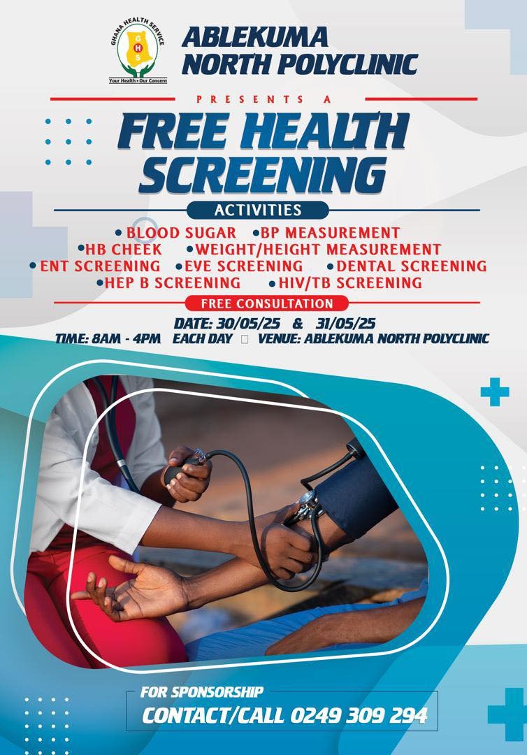 FREE HEALTH SCREENING