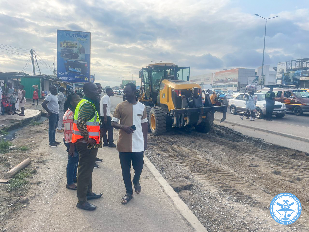 SECTIONAL ROAD REPAIR WORKS AT HASONIC JUNCTION