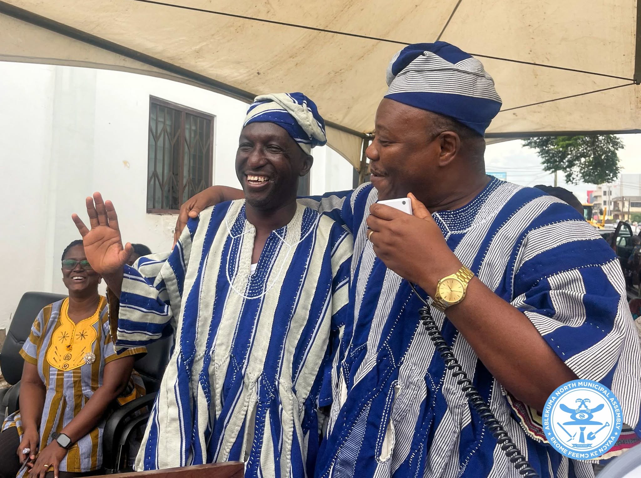 The Regional Chief Director of the Greater Accra Regional Coordinating Council (RCC) paid a working visit to the Ablekuma North Municipal Assembly to engage with management and staff.