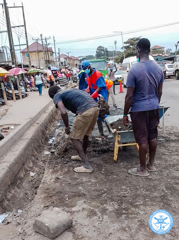 MASSIVE CLEAN-UP EXERCISE AT DARKUMA KOKOMPE