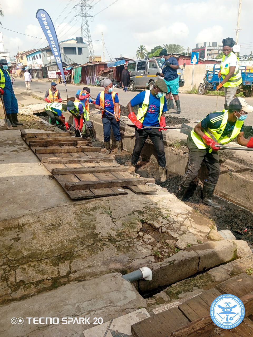 A VIGOROUS CLEAN-UP EXERCISE AT DARKUMAN ANSARUDIN