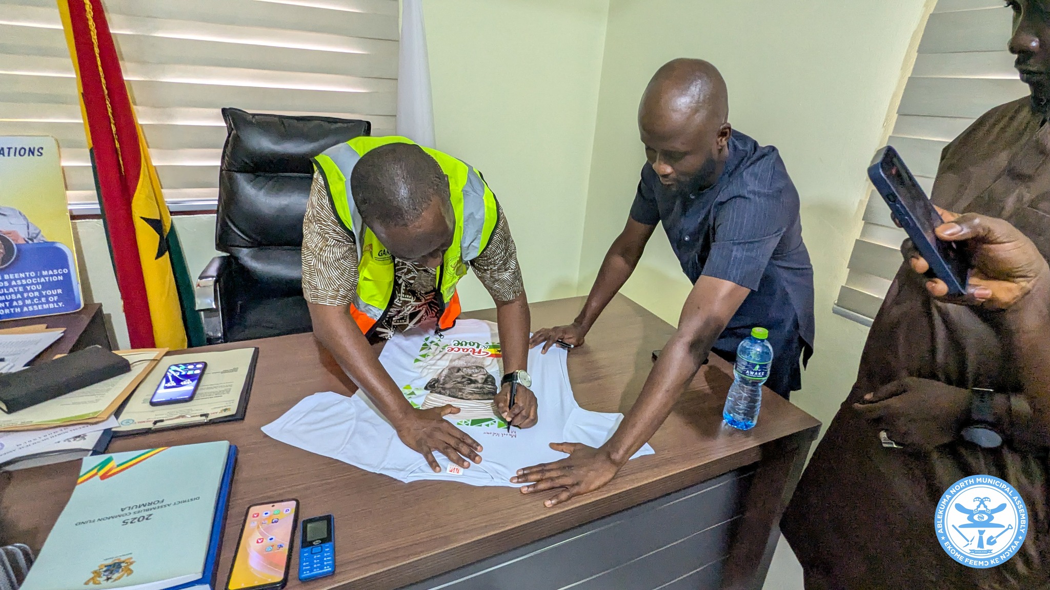 ORGANIZERS OF THE NATIONAL MAULID HEALTH WALK FOR THE NATIONAL CHIEF IMAM EXTENDS AN INVITATION TO THE MUNICIPAL CHIEF EXECUTIVE OF ABLEKUMA NORTH