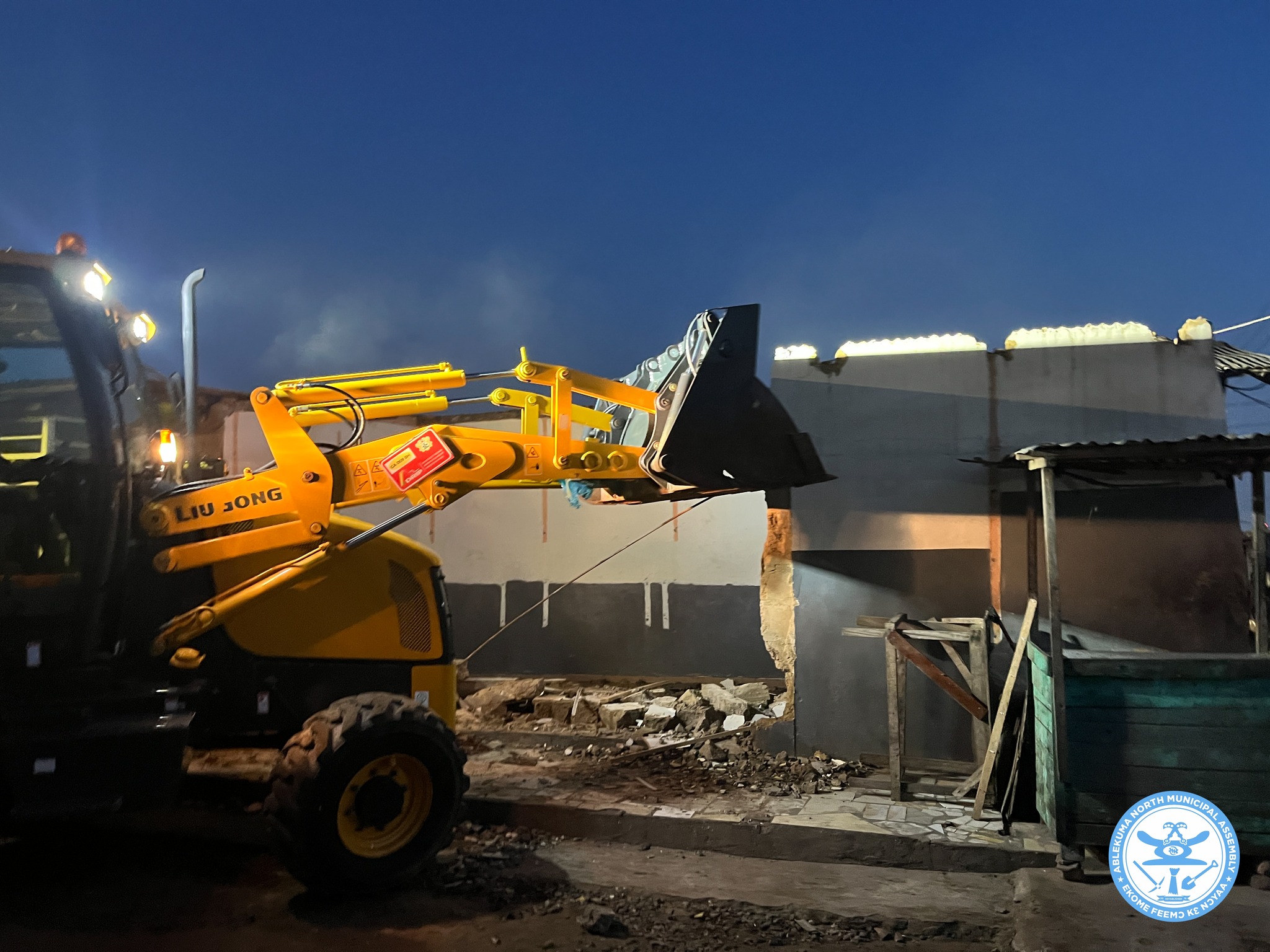 DEMOLITION OF DARKUMAN MARKET