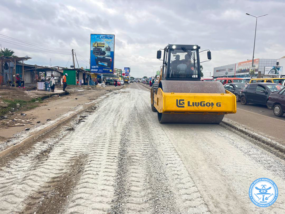 DAY 2: SECTIONAL ROAD REPAIR WORKS AT HASONIC JUNCTION