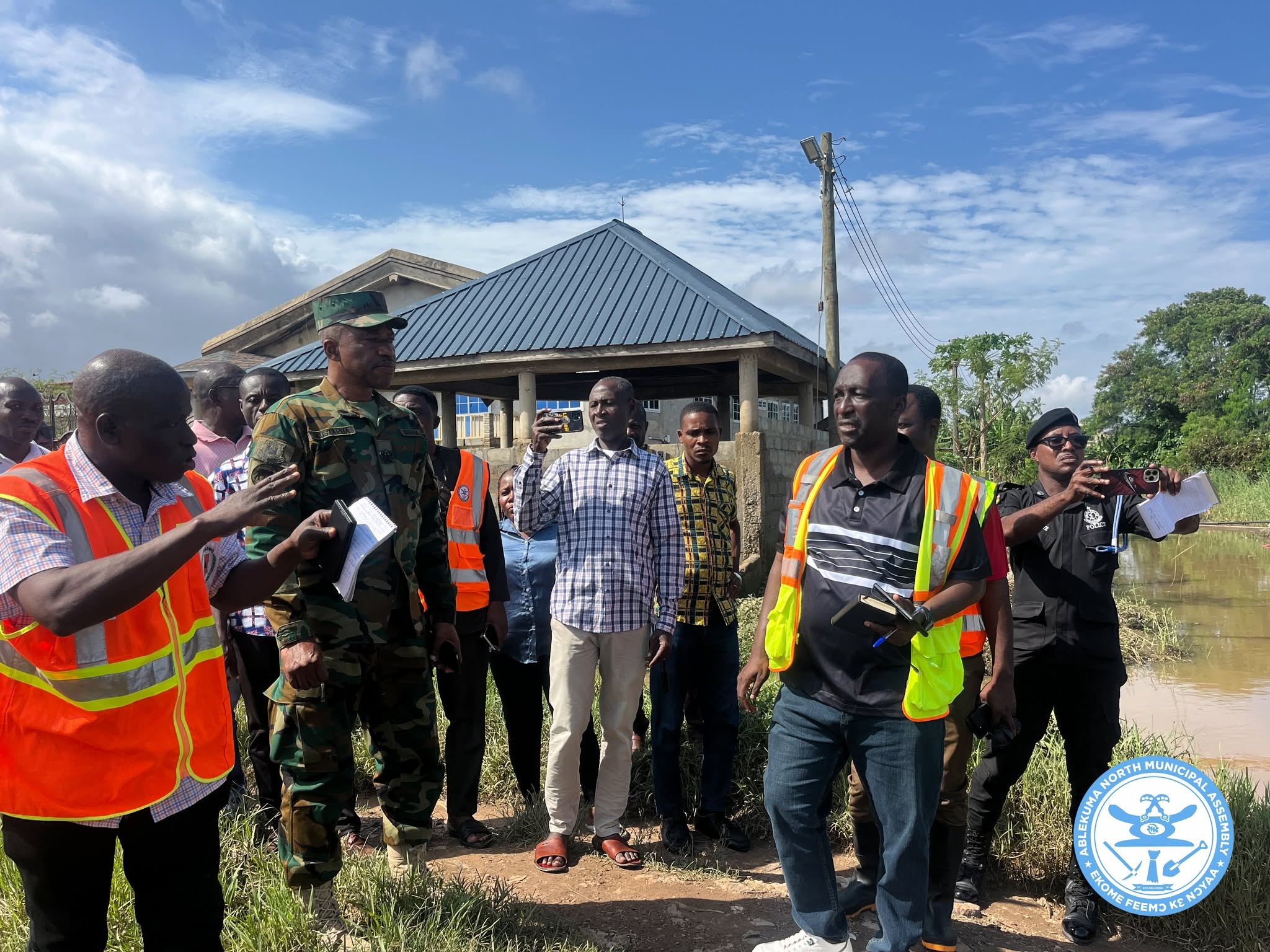 In line with the Government’s renewed commitment to mitigating flooding across the country, the National Anti-Flood Task Force undertook a reconnaissance (recce) exercise of flood-prone hotspots within the Ablekuma North.