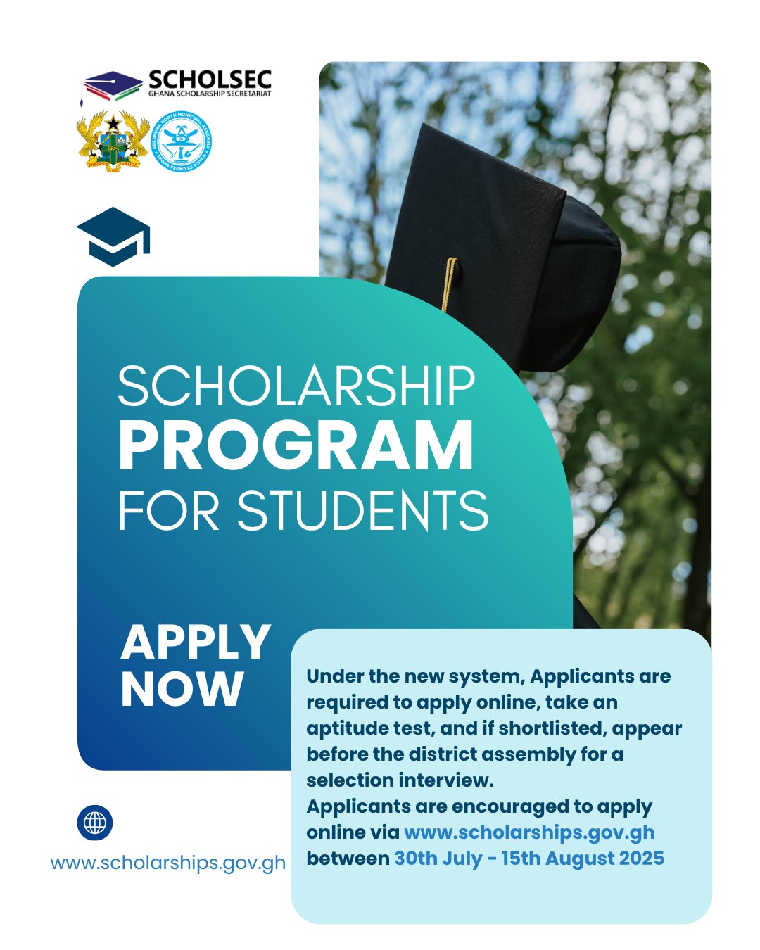 SCHOLARSHIP PROGRAM FOR STUDENTS